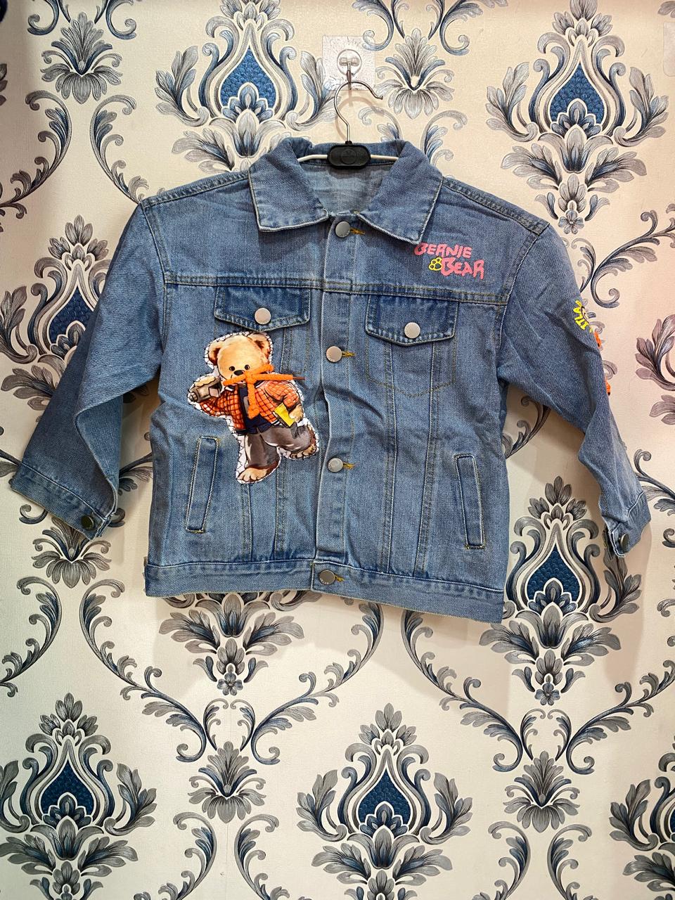 Unisex Teddy Denim Shacket